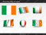Free Ireland Flag PowerPoint Template