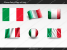 Free Italy Flag PowerPoint Template