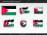 Free Jordan Flag PowerPoint Template