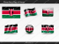 Free Kenya Flag PowerPoint Template
