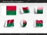 Free Madagascar Flag PowerPoint Template