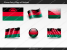 Free Malawi Flag PowerPoint Template