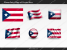 Free Puerto-Rico Flag PowerPoint Template