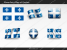 Free Quebec Flag PowerPoint Template