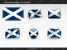 Free Scotland Flag PowerPoint Template