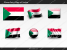 Free Sudan Flag PowerPoint Template