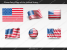 Free United-States Flag PowerPoint Template