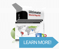 Ultimate World Map Kit Classic